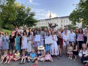Пластуни взяли участь у Благочинній кави від Української Громади у Граці