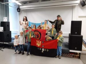 Пластуни Фінляндії відзначили День Захисника України