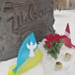 20 лютого 2021 пластуни Латвії вшанували пам’ять Героїв Небесної Сотні