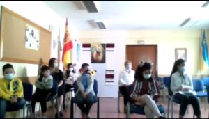 Пластуни з Іспанії долучились он-лайн уроку з іконопису