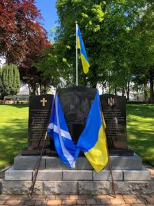 Українці Шотландії вшанували полеглих за волю України