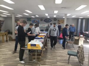 krainian Scouts from Plast in Chicago assembled over 250 field first aid kits to be shipped to Ukraine
