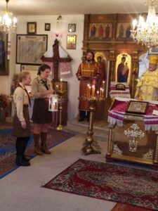 Вифлеємський Вогонь для українців Парижа