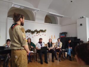 Перша зустріч представників пластових осередків Европи