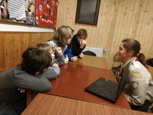Пласт у Чехії: Перші у 2020 році сходини новацького рою "Веселі Пітони"