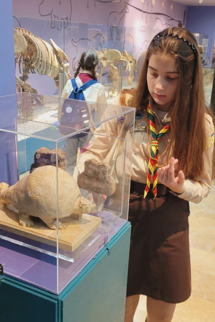 27 січня 2024 пластунки Валенсії відвідали музей Природничої Науки
