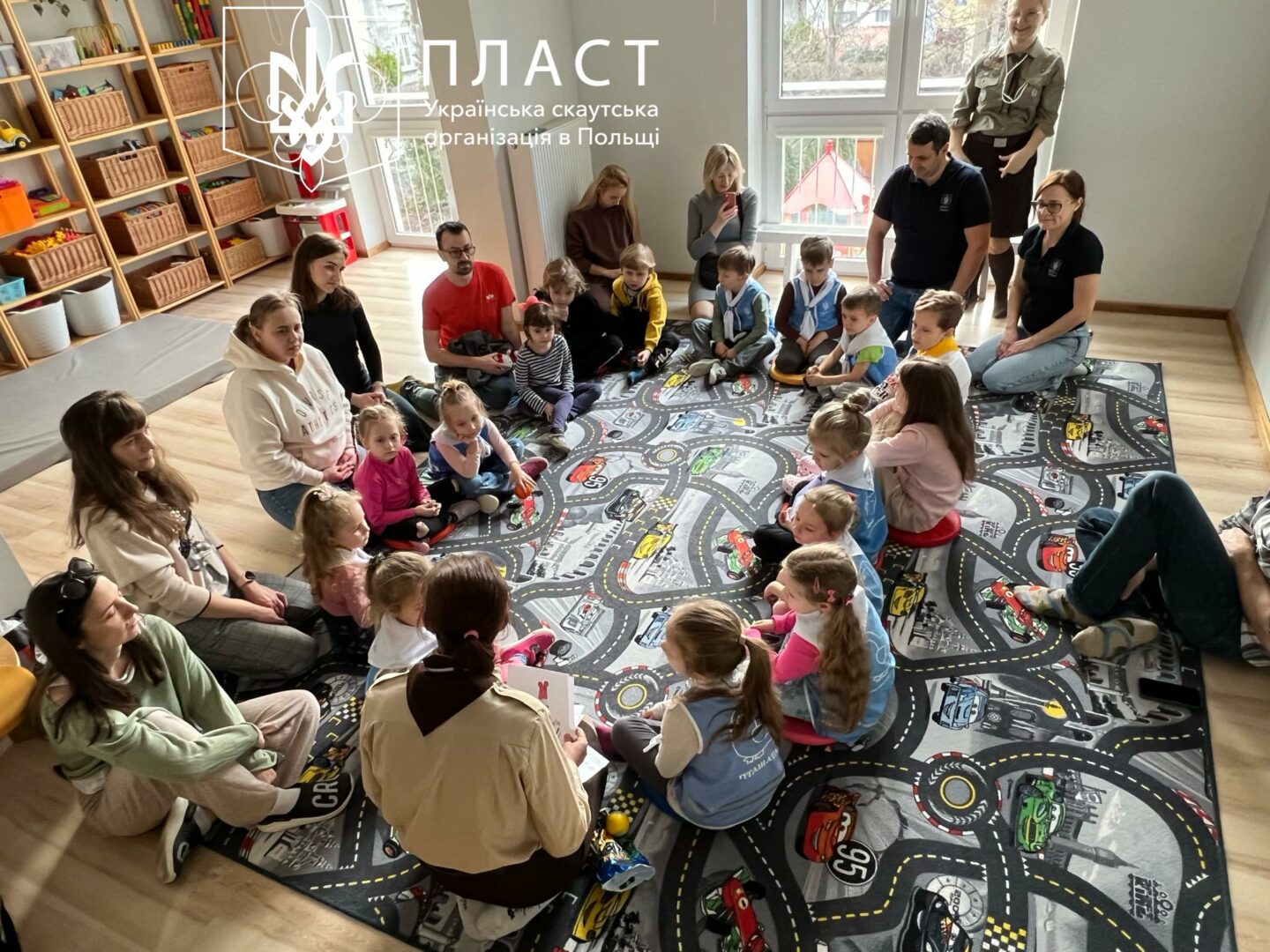 25 лютого 2024 відбулись пластові сходини пташачого гніздечка "Сині ...