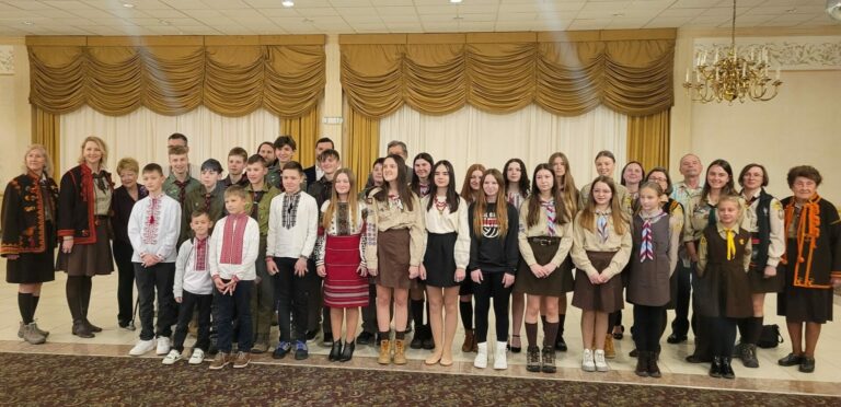 Пластуни станиці Детройт взяли участь у вшануванні 210 річниці з дня народження Тараса Шевченка