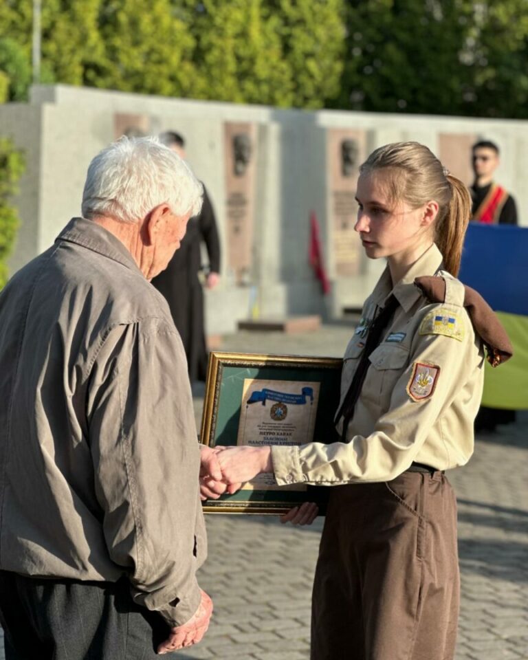 Пластуни Львова вшанували пам’ять пластунів, що загинули в боротьбі за Україну