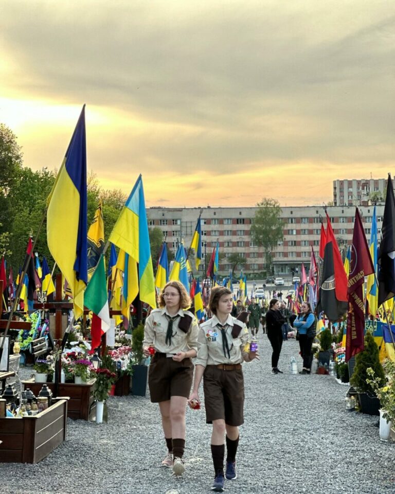 Пластуни Львова вшанували пам’ять пластунів, що загинули в боротьбі за Україну