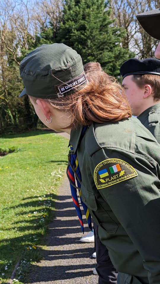 Вперше в історії пластуни відзначили День Пластової Присяги в Ірландії