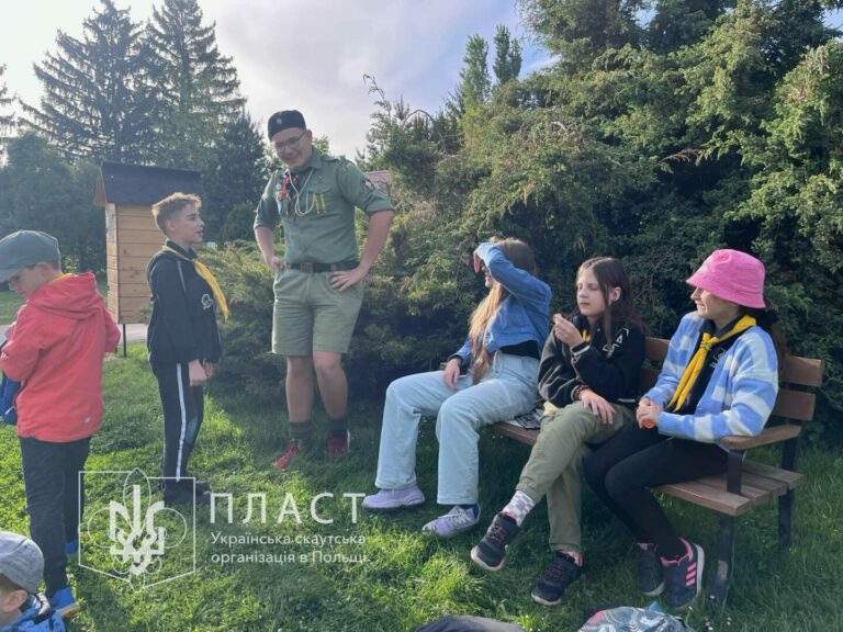 Мандрівка пластунів Любліна до ботанічного саду