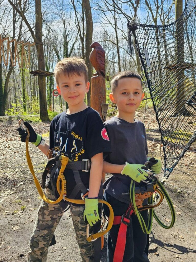 У Рандерсі відбулись спільні сходини пластунів у klatrepark Randers