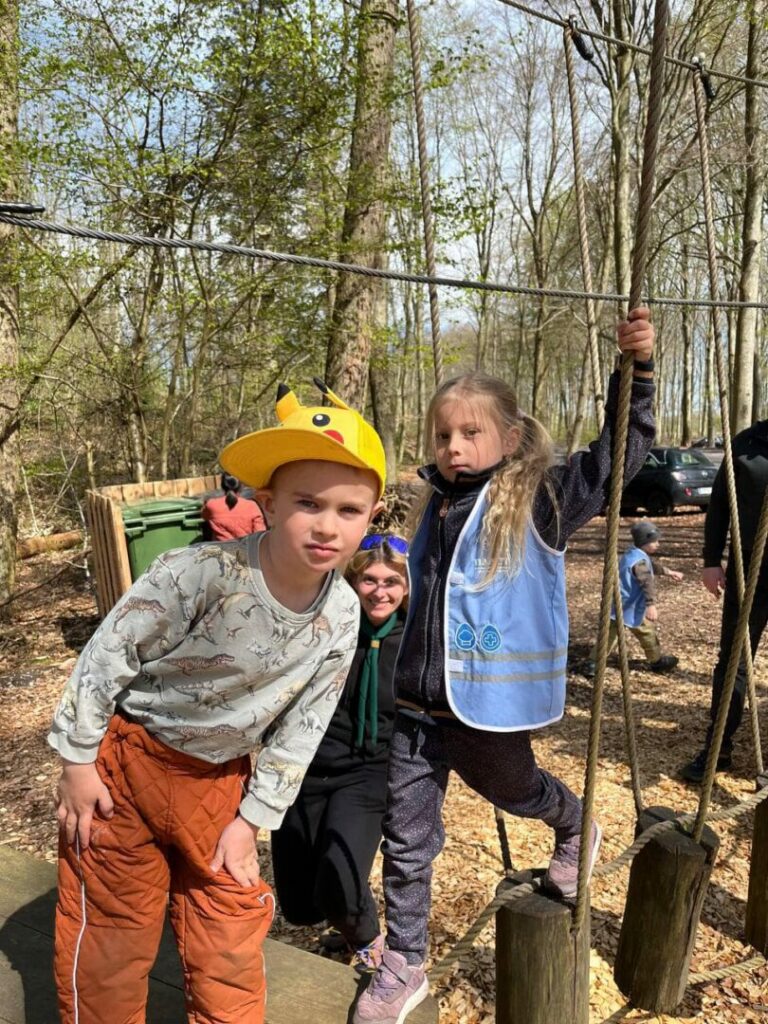 У Рандерсі відбулись спільні сходини пластунів у klatrepark Randers