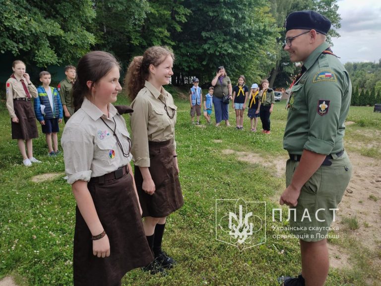 Завершився пластовий табір підготовчого куреня ім. Кекилії Паліїв (Польща)