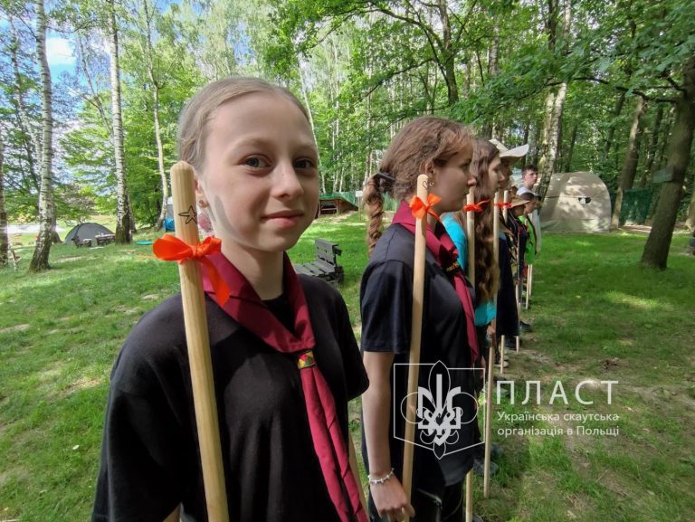 Завершився пластовий табір підготовчого куреня ім. Кекилії Паліїв (Польща)