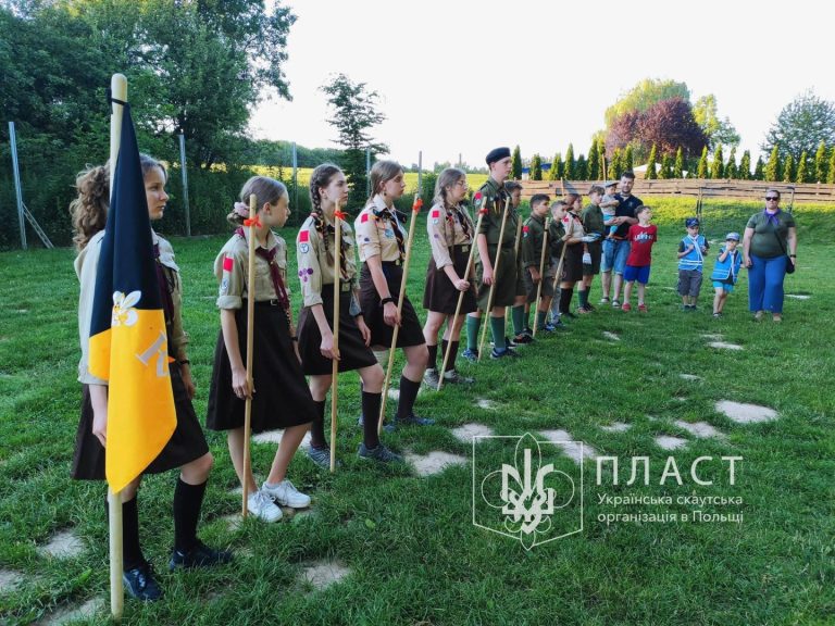 Завершився пластовий табір підготовчого куреня ім. Кекилії Паліїв (Польща)