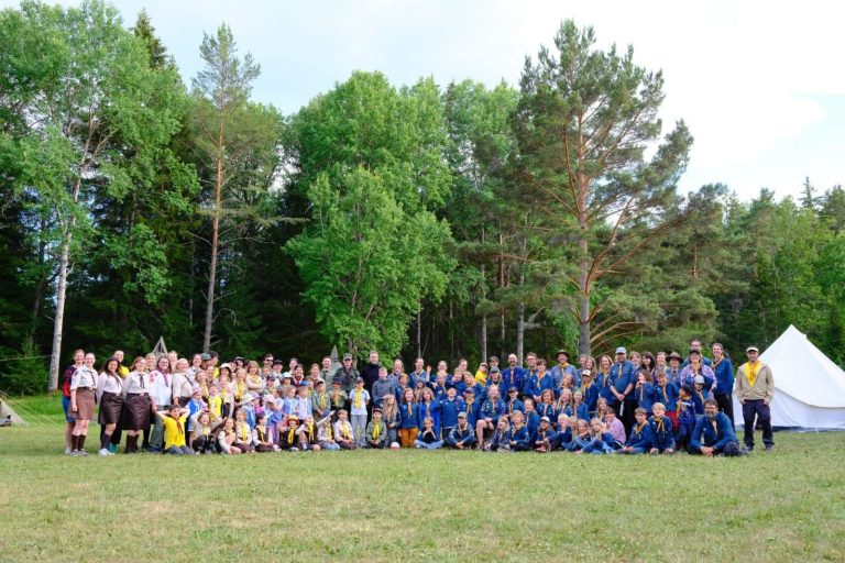 Пластуни Швеції провели літній табір разом із шведськими скаутами Bagarmossen scoutkår