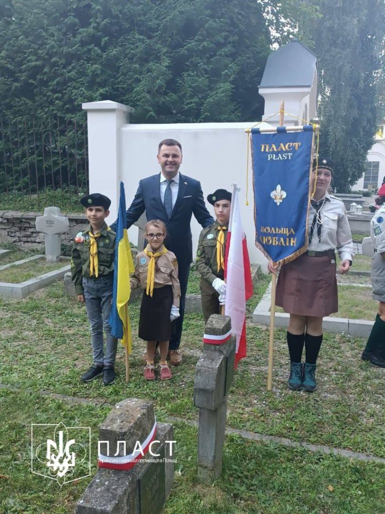 Пластуни Любліна взяли участь в акції “Полумʼя Братерства”