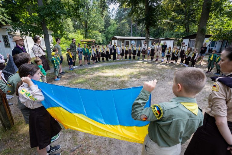 Відбувся пластовий новацький табір «Пригоди під капелюхом» імені Бейдена Пауела