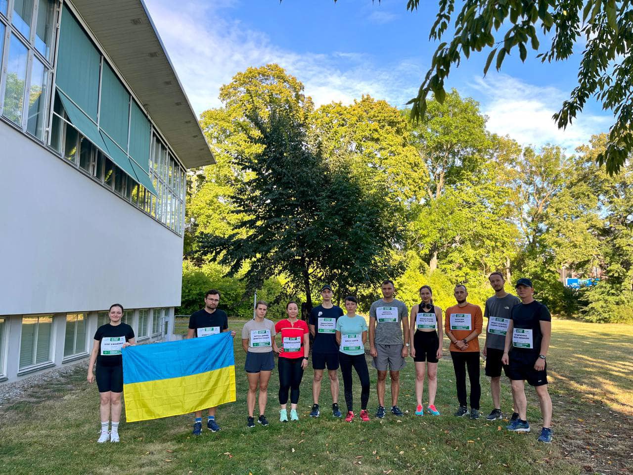 31 серпня 2024 пластуни Швеції долучились до забігу «Шаную Воїнів, біжу ...