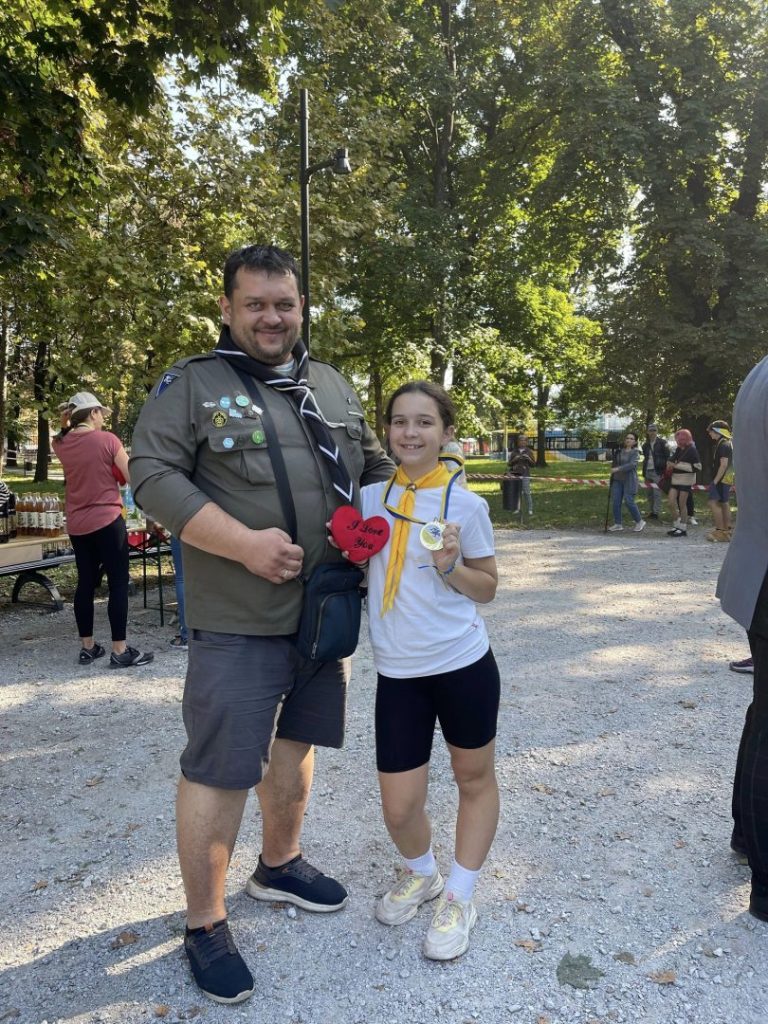 Вже втретє пластуни станиці Кошице взяли участь в акції “Ветеранська миля”