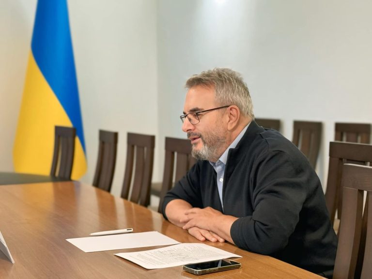 Зустріч заступника Міністра молоді і спорту з головою Головної Пластової Булави Мироном Спольським