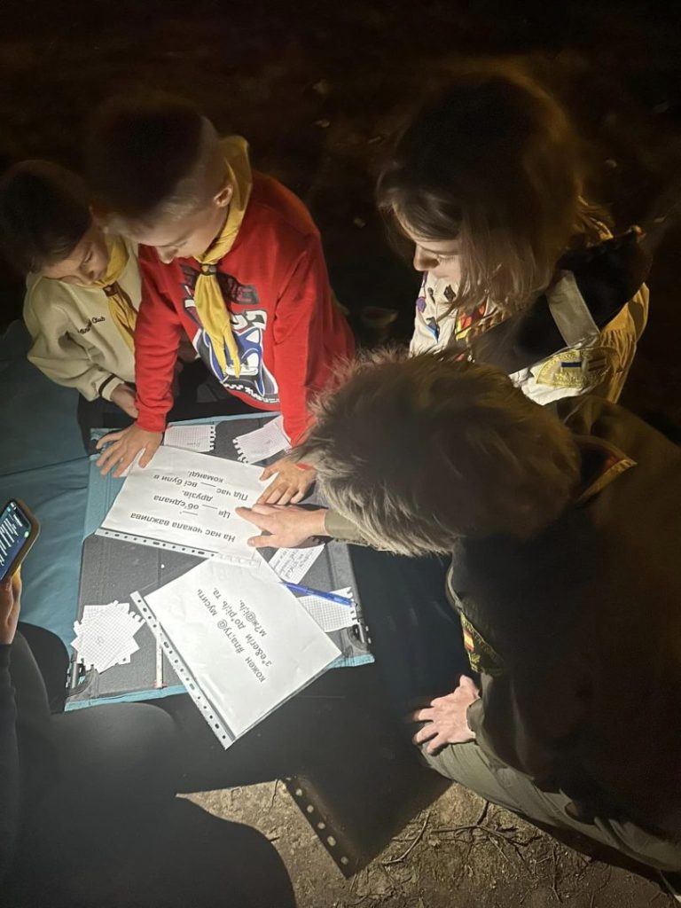 Пластуни Барселони відзначили річницю Листопадового Чину