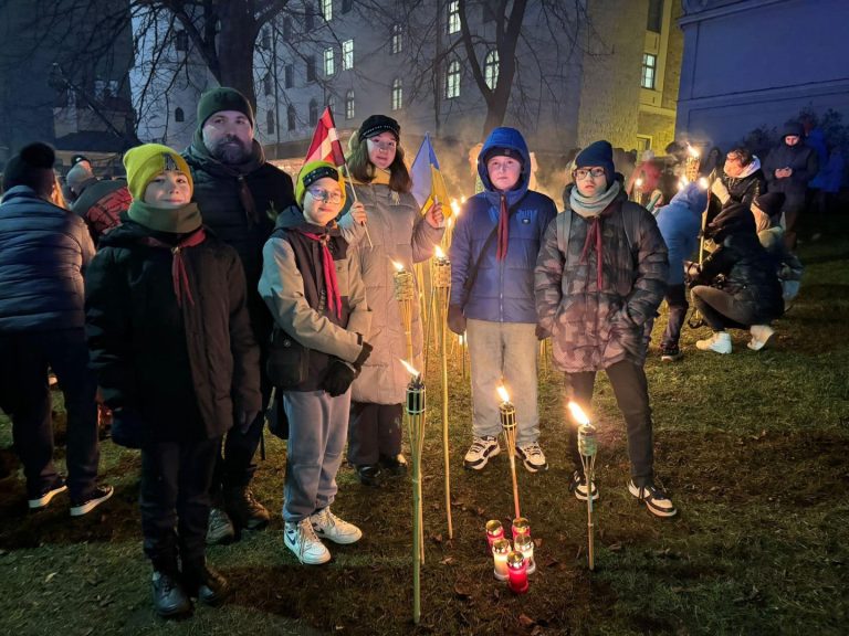 11 листопада 2024 року пластуни Риги приєдналися до відзначення Дня Лачплеша