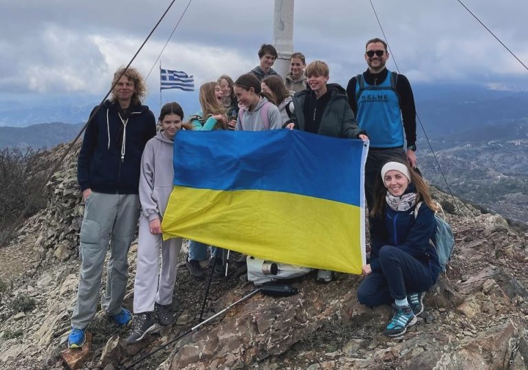 12 січня 2025 пластуни Ларнаки мали мандрівку на гору Papoutsa