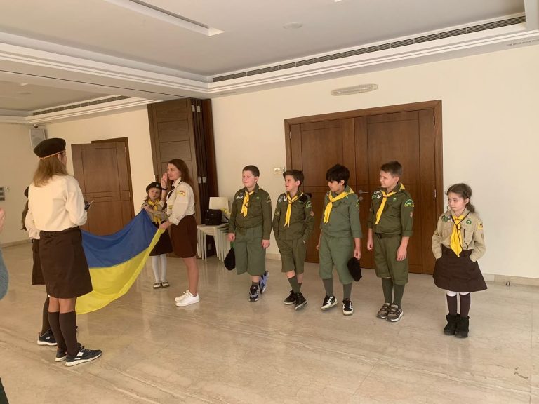 25 січня 2025 року в посольстві України в Лівані відбулося складання Пластової Присяги