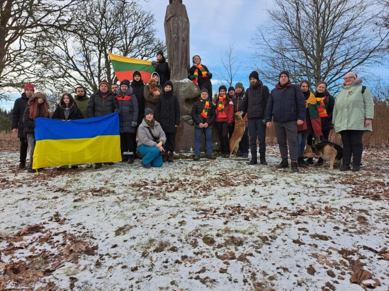 Сходини пластунів до Дня Відновлення Незалежності Литви