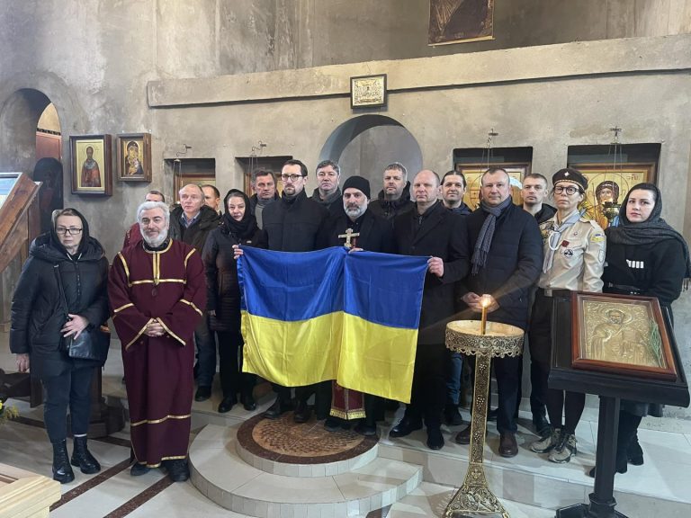 20 лютого 2025 у Тбілісі відбулася Поминальна літургія на вшанування пам’яті Героїв Небесної Сотні