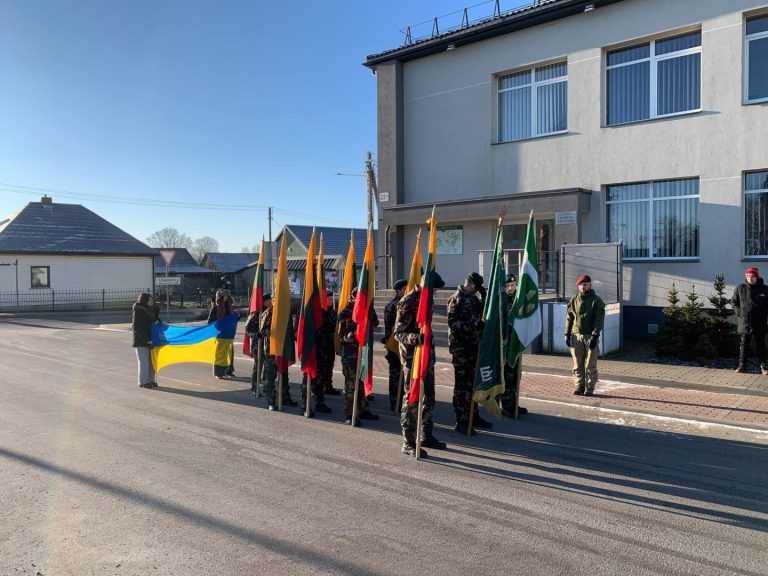 Сходини пластунів до Дня Відновлення Незалежності Литви