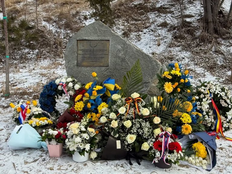 24 лютого 2025 пластуни вшанували пам’ять Героїв-борців за свободу України та Грузії