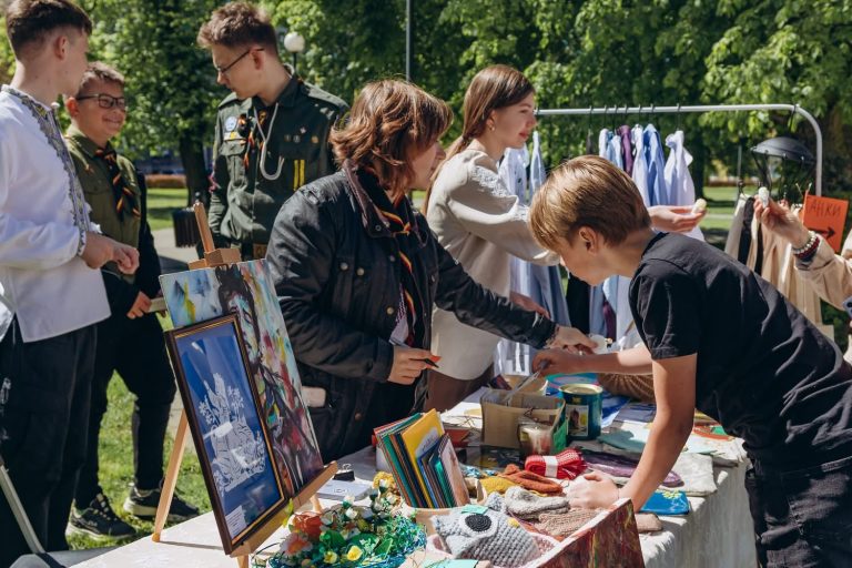 27 квітня 2025 пластуни Любліна взяли участь у 9-тій гаївці