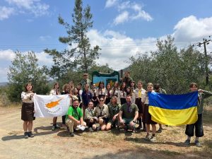 Завершився юнацький табір «Бойова Варта» пластового осередку на Кіпрі