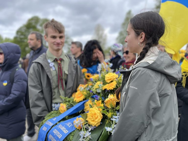 Пластуни взяли участь у відзначенні 80-ої річниці звільнення концентраційного табору в Равенсбрюк