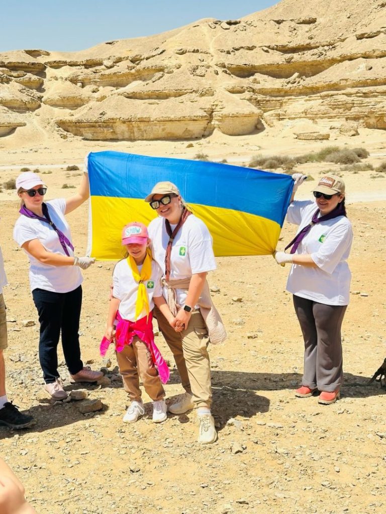 18 квітня 2025 Підготовча Пластова Група в Єгипті провела свою найпершу мандрівку