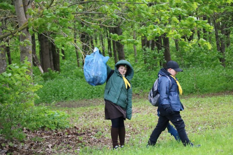 17 травня 2025 пластуни та скаути міста Шяуляй зробили добру справу