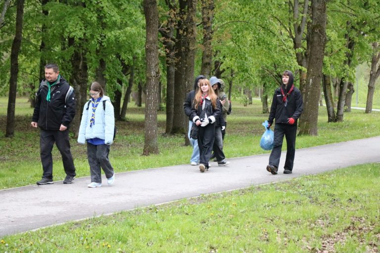 17 травня 2025 пластуни та скаути міста Шяуляй зробили добру справу