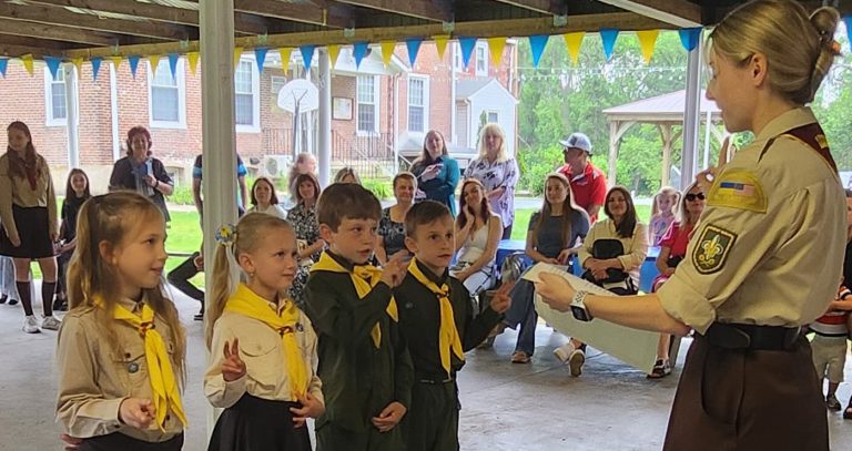 Пластова група у Трентоні закрила свій перший Пластовий рік