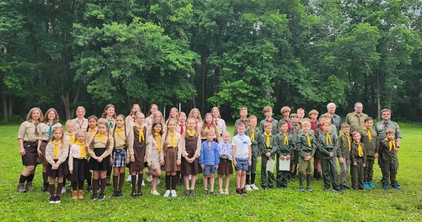 Пластова група у Трентоні закрила свій перший Пластовий рік