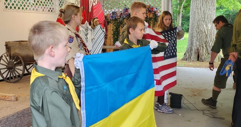 Пластова група у Трентоні закрила свій перший Пластовий рік