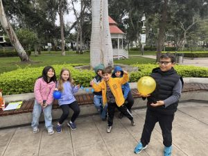 Cходини пластового рою новаків в Лімі пройшли під невеликим дощиком