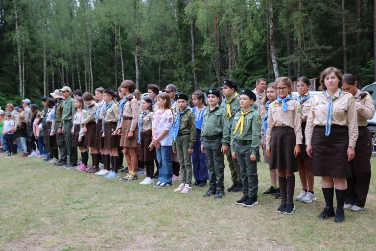 Пластуни Литви взяли участь у скаутському таборі у “Įsiskautinimas”