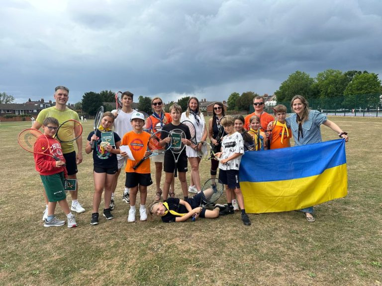 Перший тенісний турнір новацтва Пласту у Лондоні