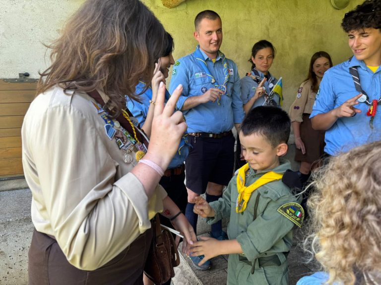 Пластуни Мілану були учасниками табору, організованого Agesci Brescia 7