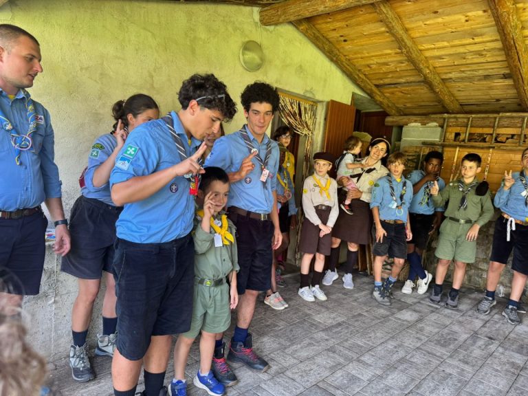 Пластуни Мілану були учасниками табору, організованого Agesci Brescia 7