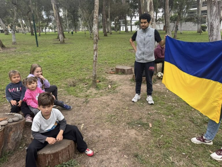 Пластові сходини новаків в Перу — у дусі Незалежності України!